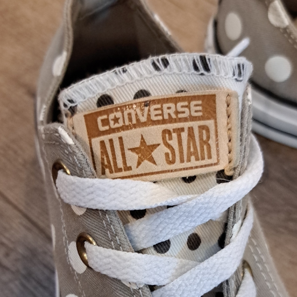 Converse Gray and White High-Top Sneakers - Picture 3 of 8